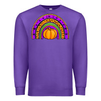 Purple halloween rainbow Premium Sweatshirt - Jasminsmagicworld