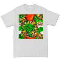Dove Grey coffee cups st. patrick's day with leopard seamless pattern bbs Premium Tee - BundleAndBundleShop