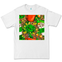 White coffee cups st. patrick's day with leopard seamless pattern bbs Premium Tee - BundleAndBundleShop