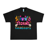 Black ive survived too many storms to be thered by raind Urban Heavy Tee - CowhideDigitalArt