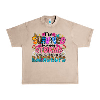 French Oak ive survived too many storms to be thered by raind Urban Heavy Tee - CowhideDigitalArt