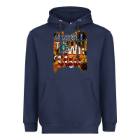 Navy small town usa gemstone Heavyweight Hoodie - Jasminsmagicworld