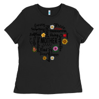 Black Mother Ladies Tee - CowhideDigitalArt