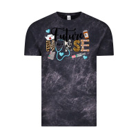 Cloud Black Western Future Nurse Vintage Tee - LillyAllenDesigns