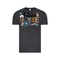 Vintage Black Western Future Nurse Vintage Tee - LillyAllenDesigns