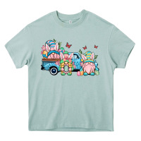 Arona Easter gnomes truck Heavy Core Tee - OliviaCreatesArt