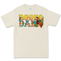 Bone Western Rodeo Dad Premium Tee - BundleAndBundleShop