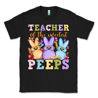 Black Easter Day Teacher of the sweetest peeps Classic Tee - OliviaCreatesArt