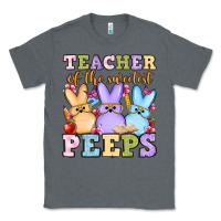 Charcoal Heather Easter Day Teacher of the sweetest peeps Classic Tee - OliviaCreatesArt