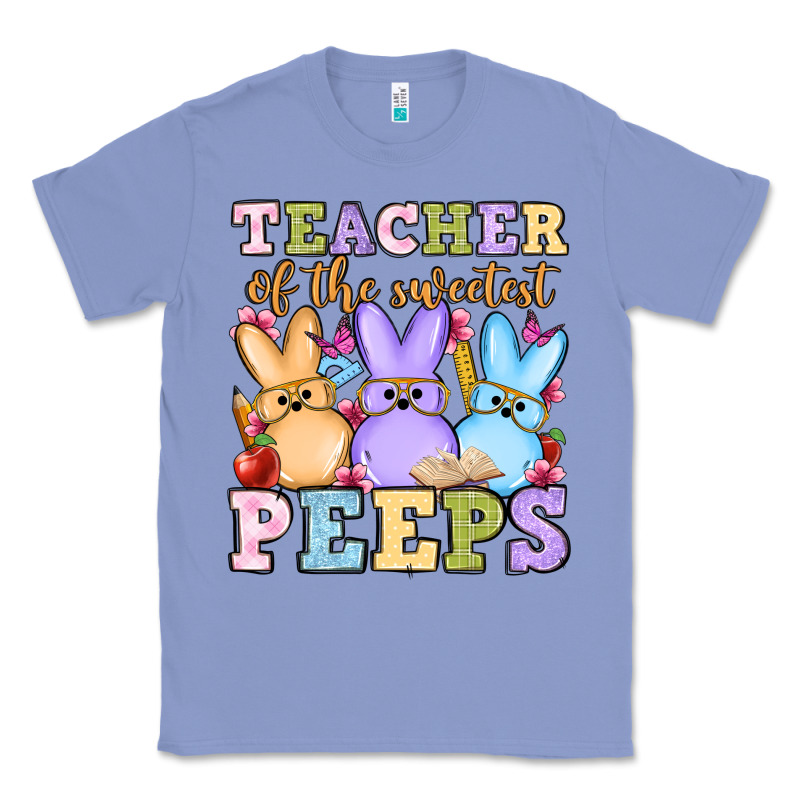 Easter Day Teacher Of The Sweetest Peeps Classic Tee by OliviaCreatesArt | Teevron