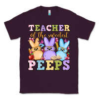 Plum Easter Day Teacher of the sweetest peeps Classic Tee - OliviaCreatesArt