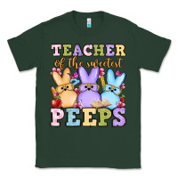 Sports Green Easter Day Teacher of the sweetest peeps Classic Tee - OliviaCreatesArt