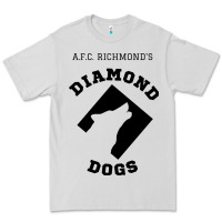 Dove Grey lassos diamond dogs classic Premium Tee - DesigneFamous