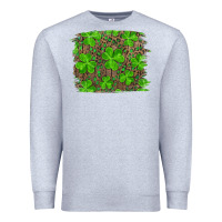 Heather Grey st patrick's day shamrock and leopard distressed background Premium Sweatshirt - RanaPortraitStore