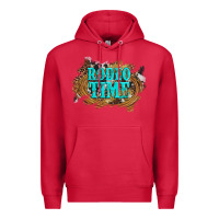 Cardinal rodeo time  with leopard and cowhide Premium Hoodie - Artiststas