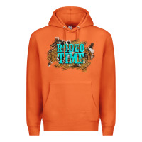 Carrot rodeo time  with leopard and cowhide Premium Hoodie - Artiststas