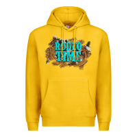 Lemon rodeo time  with leopard and cowhide Premium Hoodie - Artiststas