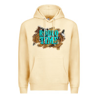 Pina Colada rodeo time  with leopard and cowhide Premium Hoodie - Artiststas