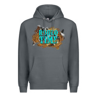 Rock rodeo time  with leopard and cowhide Premium Hoodie - Artiststas