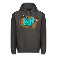 Smoke rodeo time  with leopard and cowhide Premium Hoodie - Artiststas