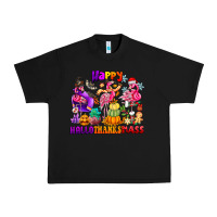 Black Happy Hallo Thanks Mas Urban Heavy Tee - CowhideDigitalArt