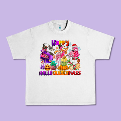 Happy Hallo Thanks Mas Urban Heavy Tee Designed By Cowhidedigitalart