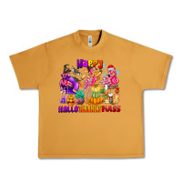 Peanut Butter Happy Hallo Thanks Mas Urban Heavy Tee - CowhideDigitalArt
