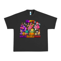 Pigment Black Happy Hallo Thanks Mas Urban Heavy Tee - CowhideDigitalArt