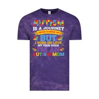 Cloud Purple lil autism mom Vintage Tee - CowhideDigitalArt