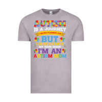 Vintage Zinc lil autism mom Vintage Tee - CowhideDigitalArt