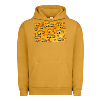 School Bus Pattern Urban Hoodie | Teevron