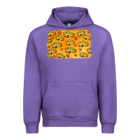 Tulip School Bus Pattern Urban Hoodie - Jasminsmagicworld