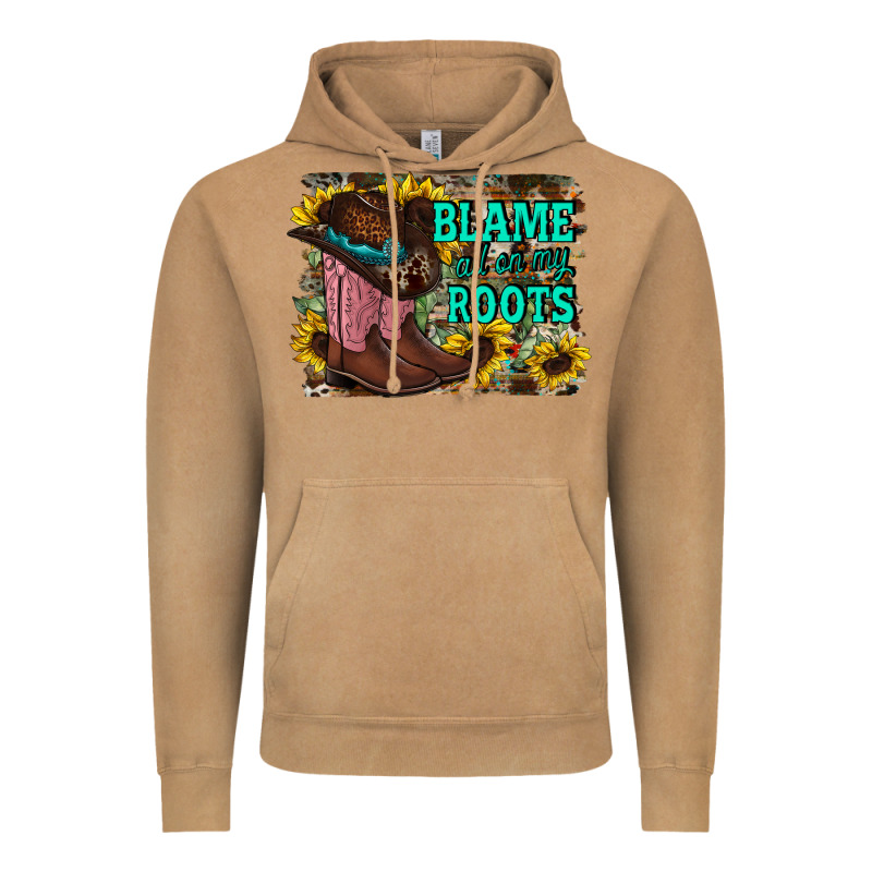 Blame All On My Roots Vintage Hoodie by RacoonDesign | Teevron