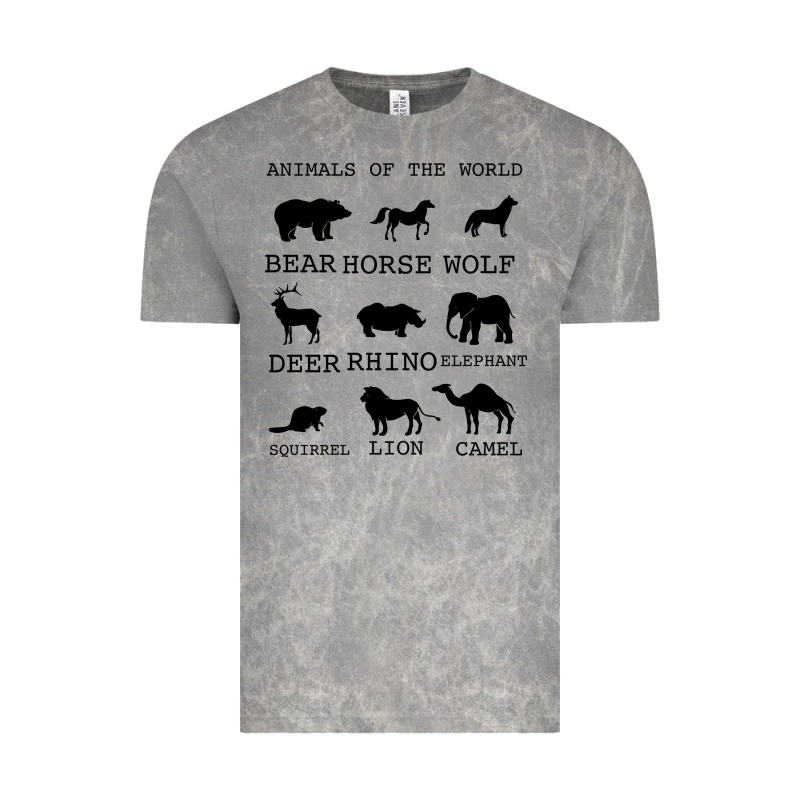 Anımals Of The World Vintage Tee by Bettercallsaul | Teevron