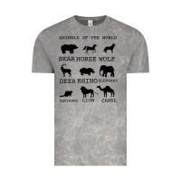 Cloud Rock Anımals Of The World Vintage Tee - Bettercallsaul
