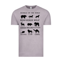 Vintage Zinc Anımals Of The World Vintage Tee - Bettercallsaul