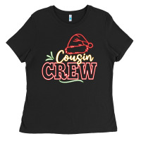 Black cousin crew Ladies Tee - CowhideDigitalArt