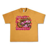 Peanut Butter Howdy Valentine Urban Heavy Tee - CowhideDigitalArt
