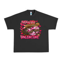 Pigment Black Howdy Valentine Urban Heavy Tee - CowhideDigitalArt