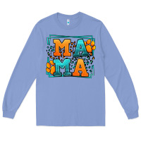 Colony Blue Cat dog mama Mother's Day Long Sleeve Tee - LillyAllenDesigns