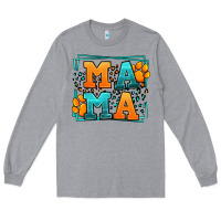 Heather Grey Cat dog mama Mother's Day Long Sleeve Tee - LillyAllenDesigns