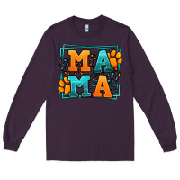 Plum Cat dog mama Mother's Day Long Sleeve Tee - LillyAllenDesigns