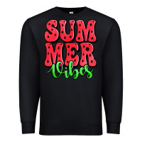 Black summer vibes watermelon Premium Sweatshirt - Jasminsmagicworld