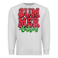 Dove Grey summer vibes watermelon Premium Sweatshirt - Jasminsmagicworld