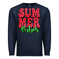 Navy summer vibes watermelon Premium Sweatshirt - Jasminsmagicworld