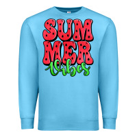 Ocean Blue summer vibes watermelon Premium Sweatshirt - Jasminsmagicworld