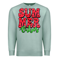 Seafoam summer vibes watermelon Premium Sweatshirt - Jasminsmagicworld