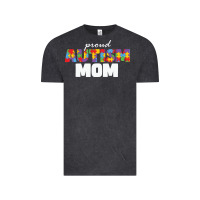 Vintage Black LIL Autism Mom Vintage Tee - CowhideDigitalArt