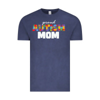 Vintage Denim LIL Autism Mom Vintage Tee - CowhideDigitalArt