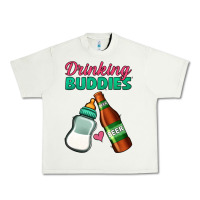 Pistachio Drinking Buddies Urban Heavy Tee - Jasminsmagicworld